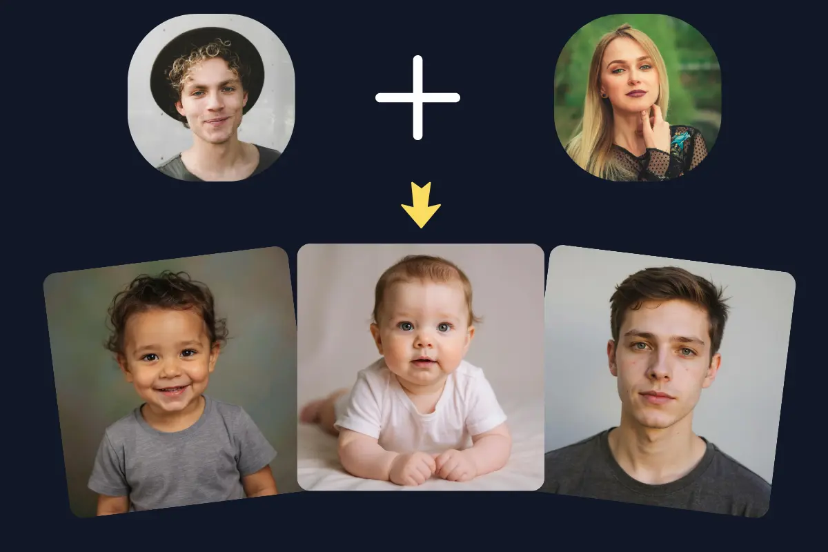 Couple with baby prediction