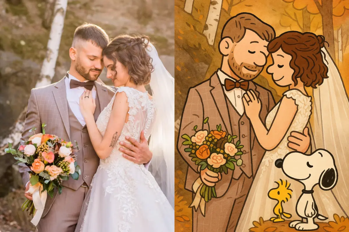 スヌーピーの世界をそのままに