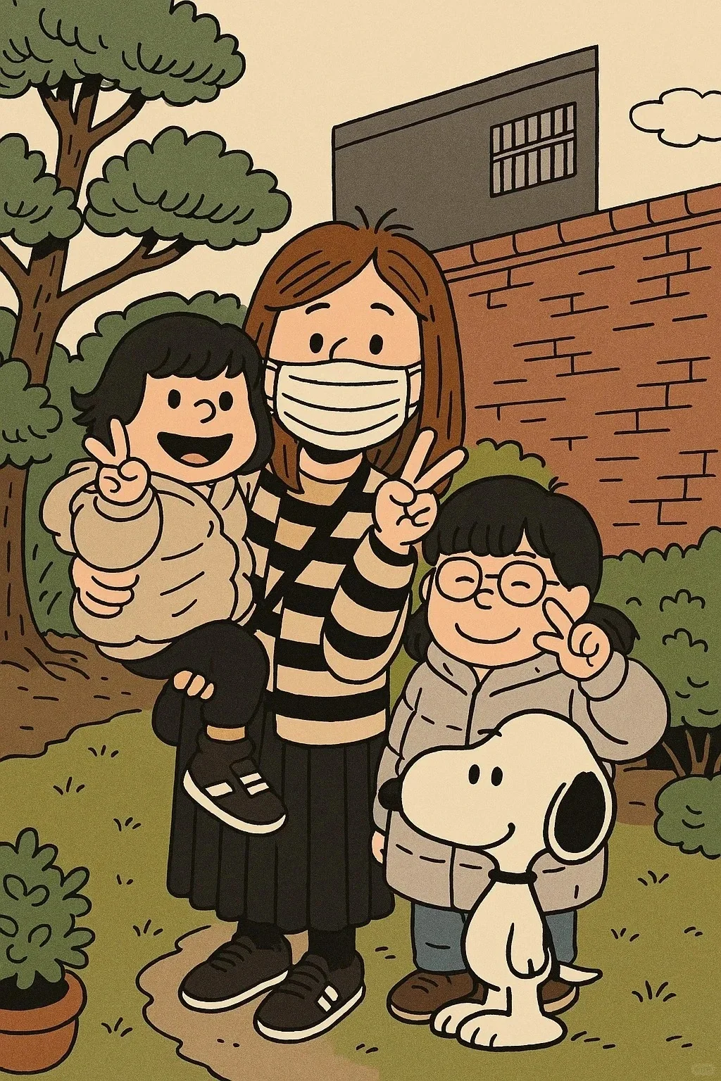 photo created by HeyImg's peanuts character maker