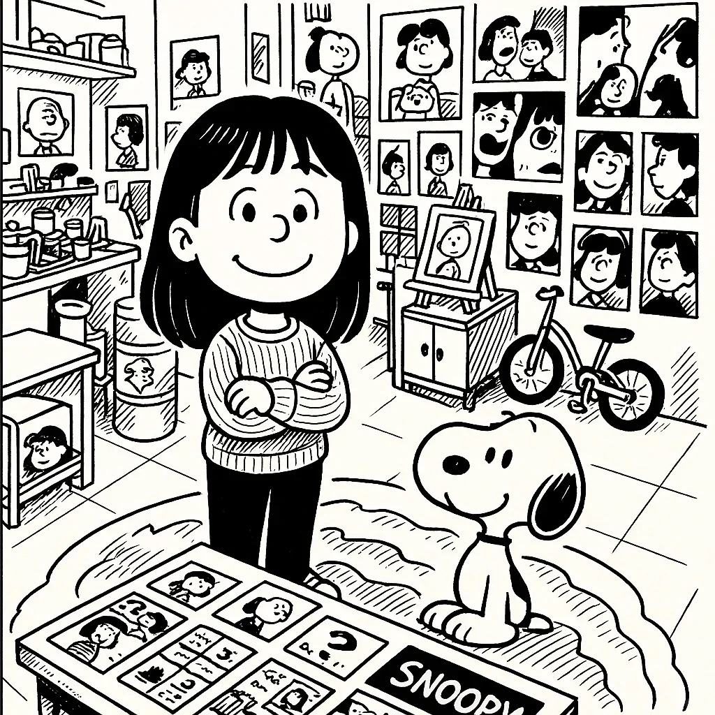 photo created by HeyImg's peanuts character maker