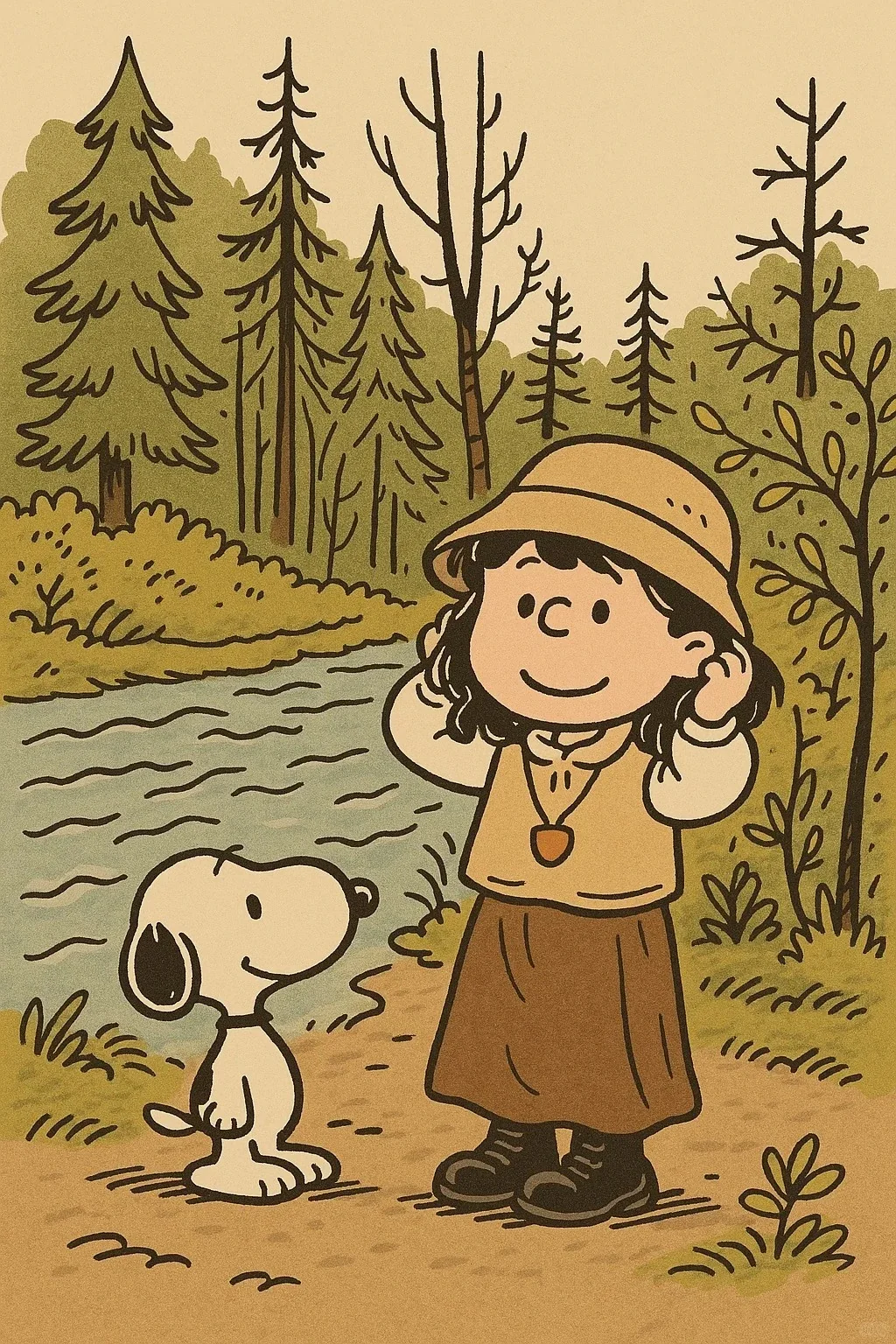 photo created by HeyImg's peanuts character maker