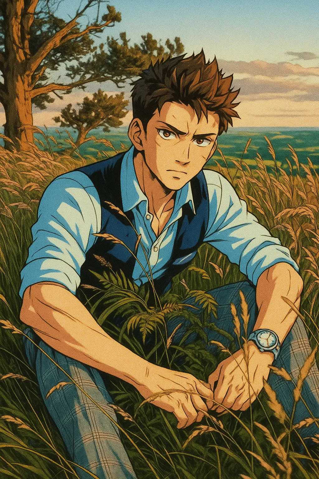 photo to anime created by heyimg.net