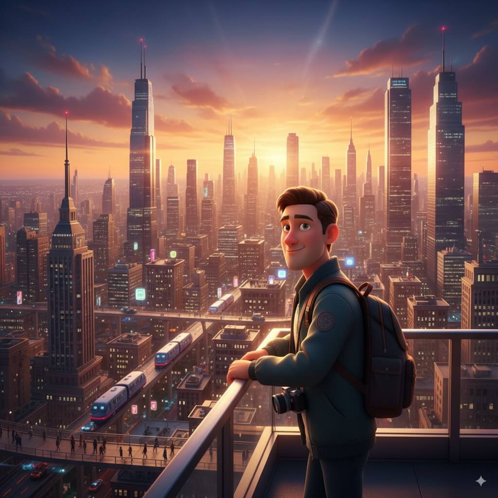 ai disney and pixar filter image created by heyimg.net