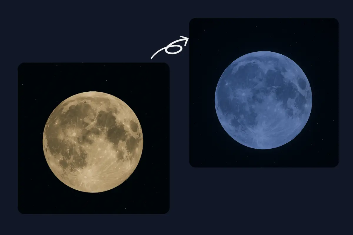 バースデーカラーを混ぜて壁紙にする