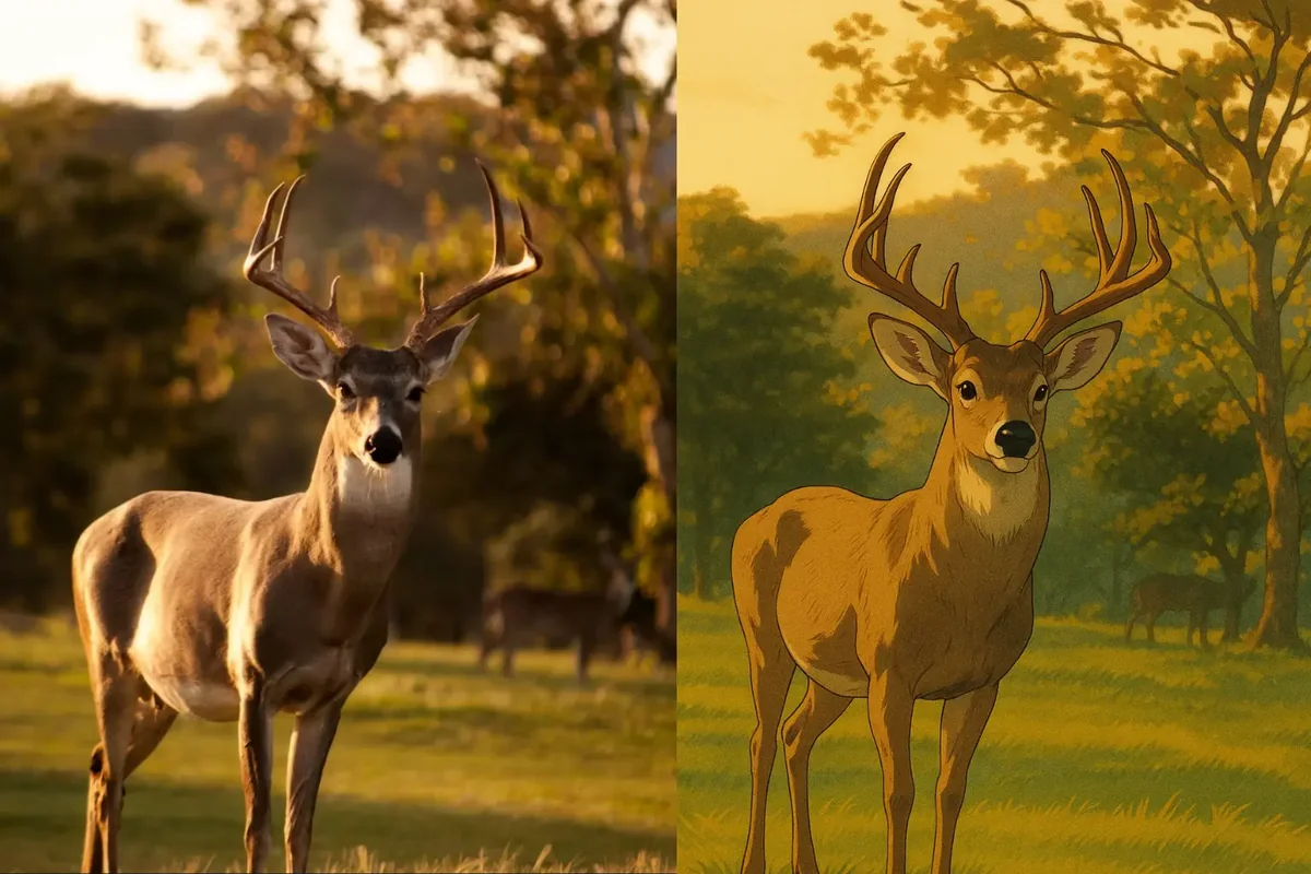 ジブリアートのように再現