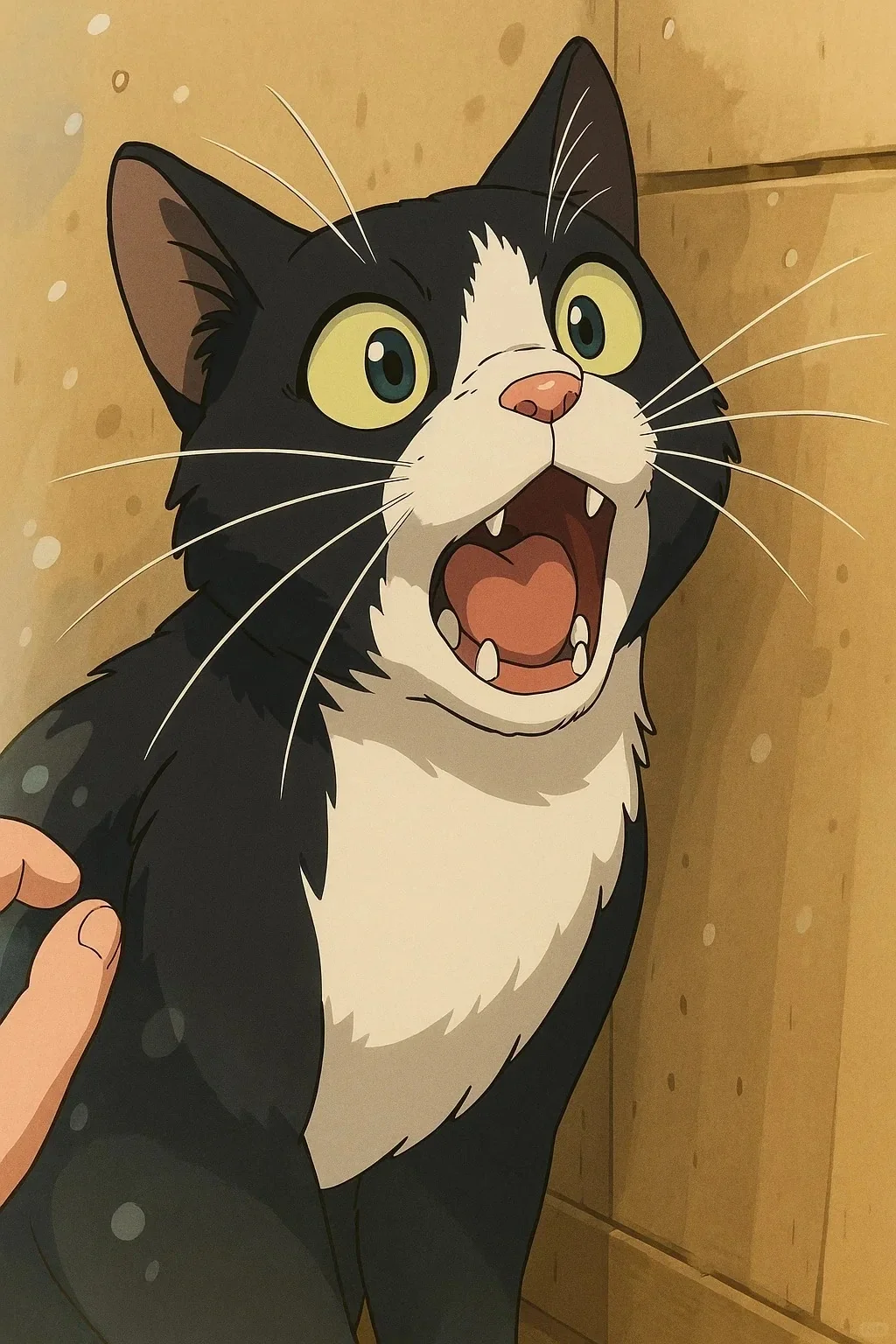 ai photo with Ghibli style created by heyimg.net