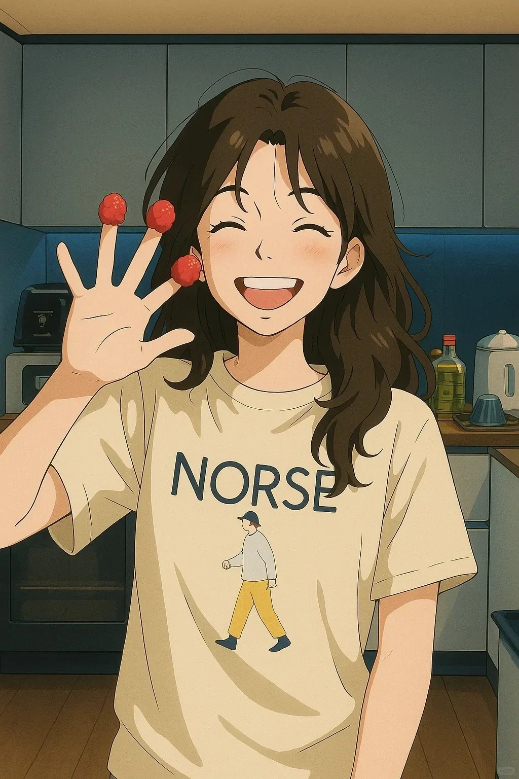 ai photo with Ghibli style created by heyimg.net