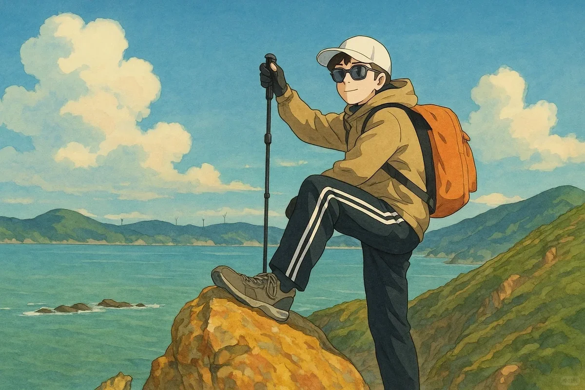 ai photo with Ghibli style created by heyimg.net