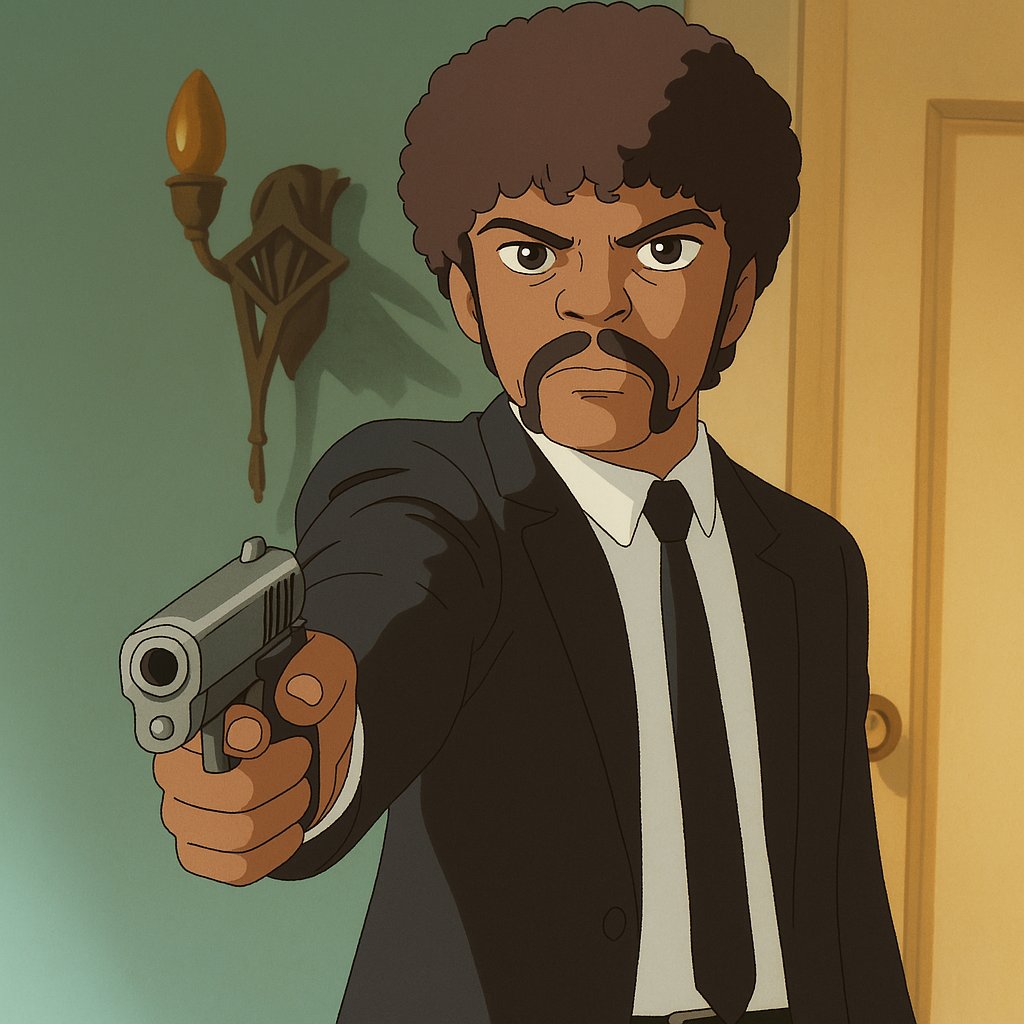 ai photo with Ghibli style created by heyimg.net