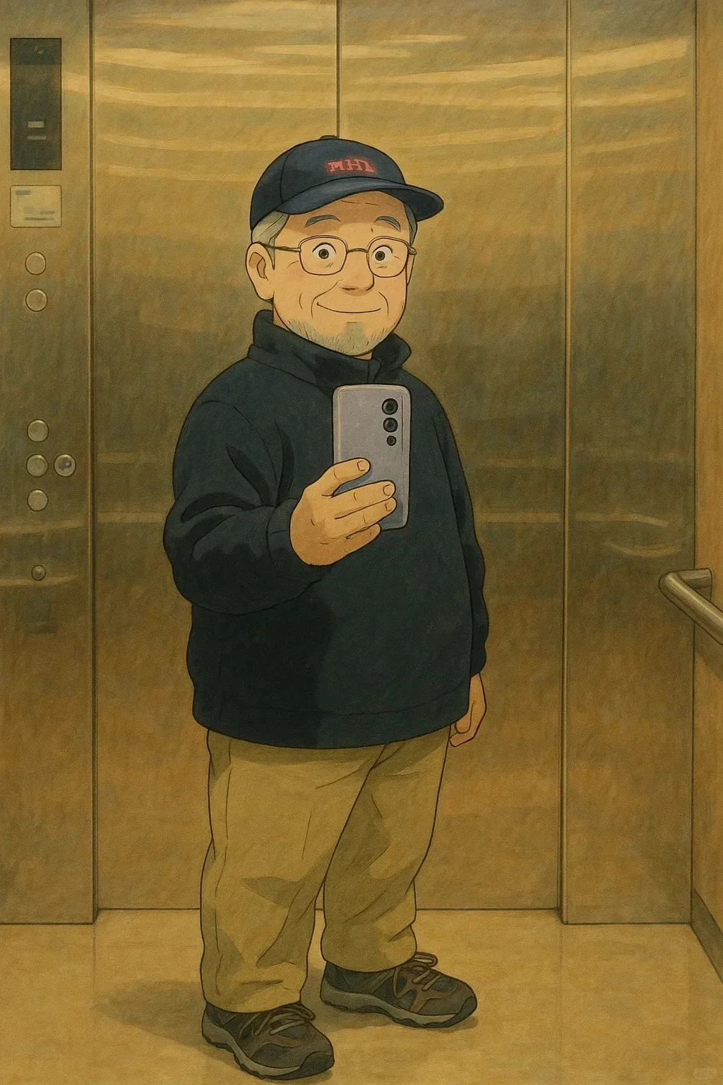 ai photo with Ghibli style created by heyimg.net