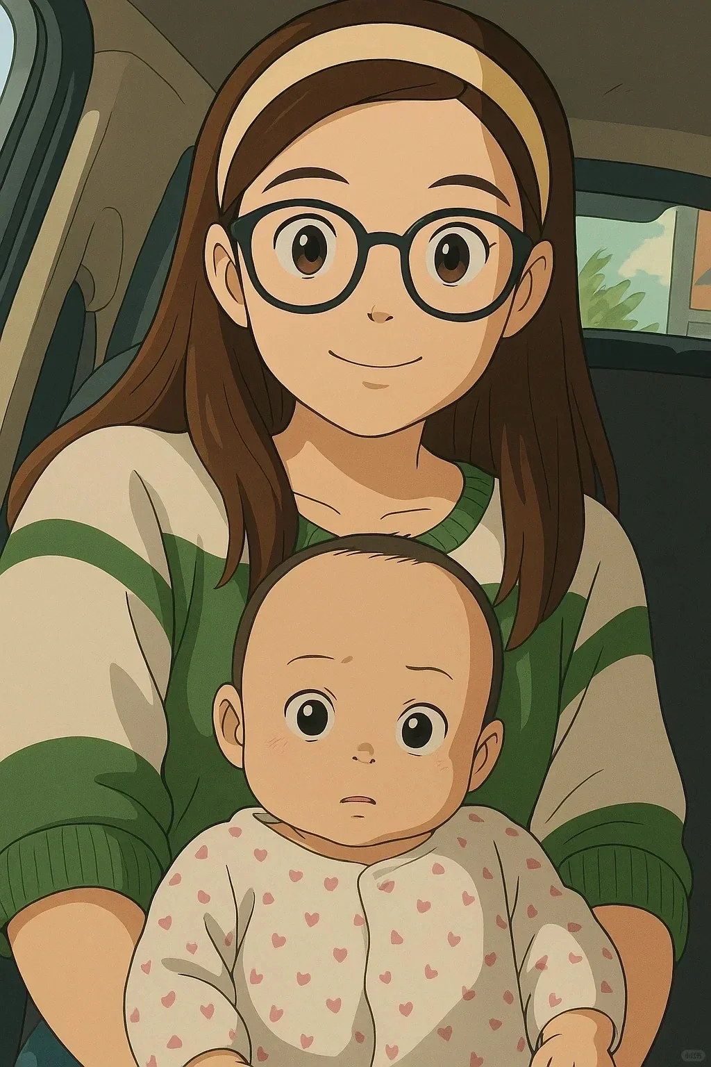 ai photo with Ghibli style created by heyimg.net